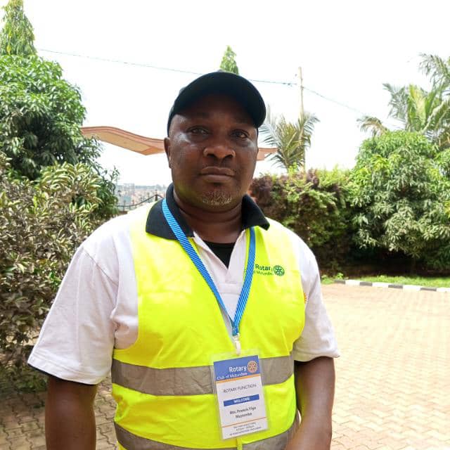 Rotarian Francis Yiga